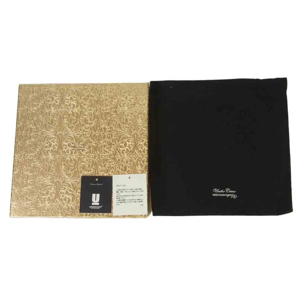 UNDERCOVER アンダーカバー 21SS UC1A4W05 3連角カンピラミッド スタッズ レザー ベルト ブラウン系 32【中古】