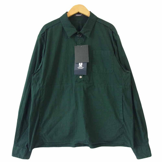 UNDERCOVER アンダーカバー 21SS UC1A4401 TYPE WRITER Shirt タイプライターシャツ グリーン系 3【中古】