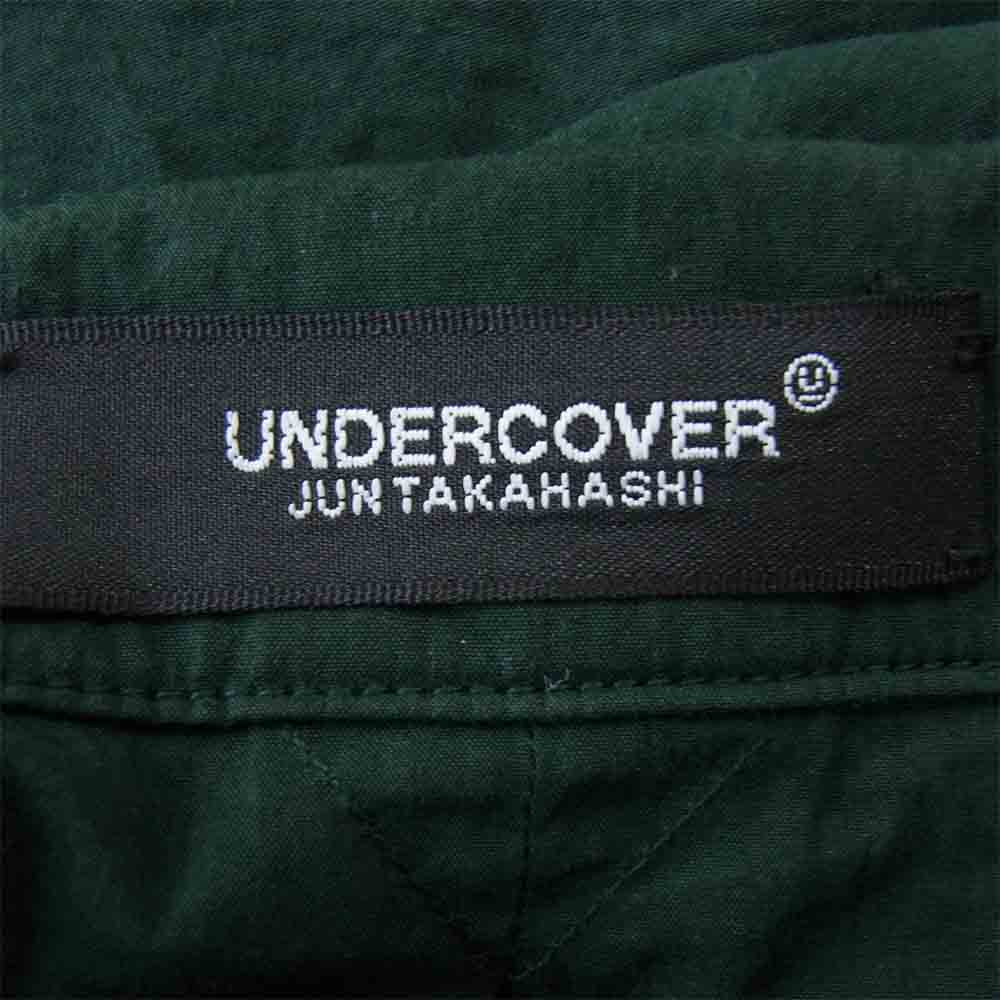 UNDERCOVER アンダーカバー 21SS UC1A4401 TYPE WRITER Shirt タイプライターシャツ グリーン系 3【中古】