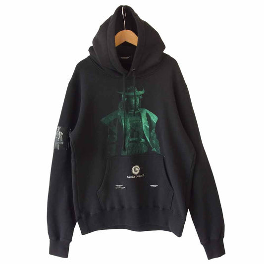 UNDERCOVER アンダーカバー 20AW UCZ4893-7 SWEATSHIRT 蜘蛛巣城コラボフーディー スウェットシャツ ブラック系 3【美品】【中古】