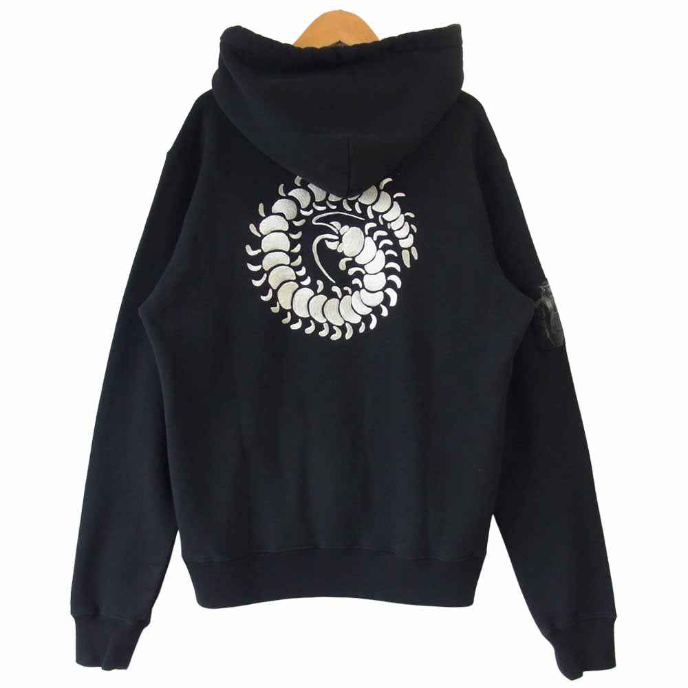 UNDERCOVER アンダーカバー 20AW UCZ4893-8 HOODIE 棺 プルオーバー パーカー 蜘蛛巣城コラボフーディー ブラック系 3【美品】【中古】