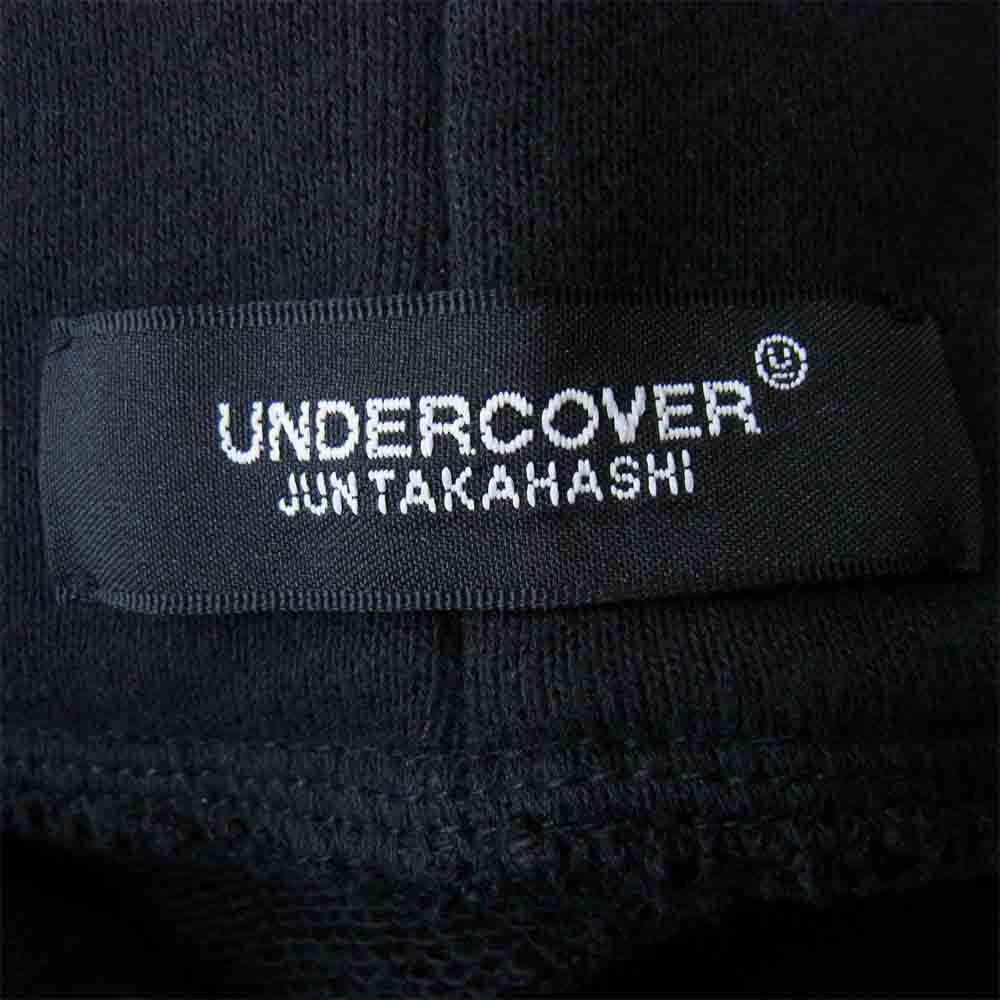 UNDERCOVER アンダーカバー 20AW UCZ4893-8 HOODIE 棺 プルオーバー パーカー 蜘蛛巣城コラボフーディー ブラック系 3【美品】【中古】
