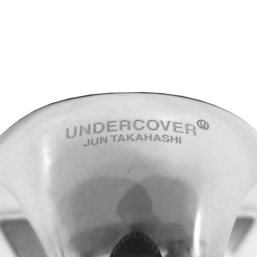 UNDERCOVER アンダーカバー 20AW UCZ4R01-3 アナーキー 家紋 リング シルバー 925 オニキス シルバー系 20号【美品】【中古】