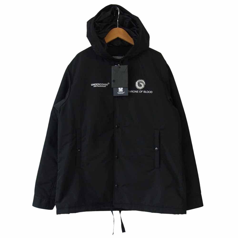 UNDERCOVER アンダーカバー 20AW UCZ4208-3 Throne Of Blood 蜘蛛巣城コラボ ブルゾン フードジャケット ブラック系 2【極上美品】【中古】