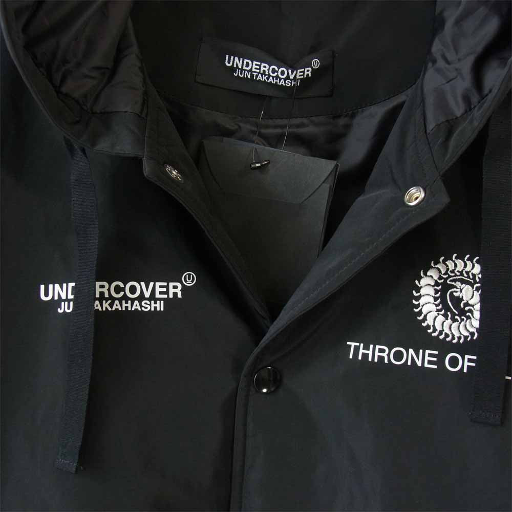 UNDERCOVER アンダーカバー 20AW UCZ4208-3 Throne Of Blood 蜘蛛巣城コラボ ブルゾン フードジャケット ブラック系 2【極上美品】【中古】
