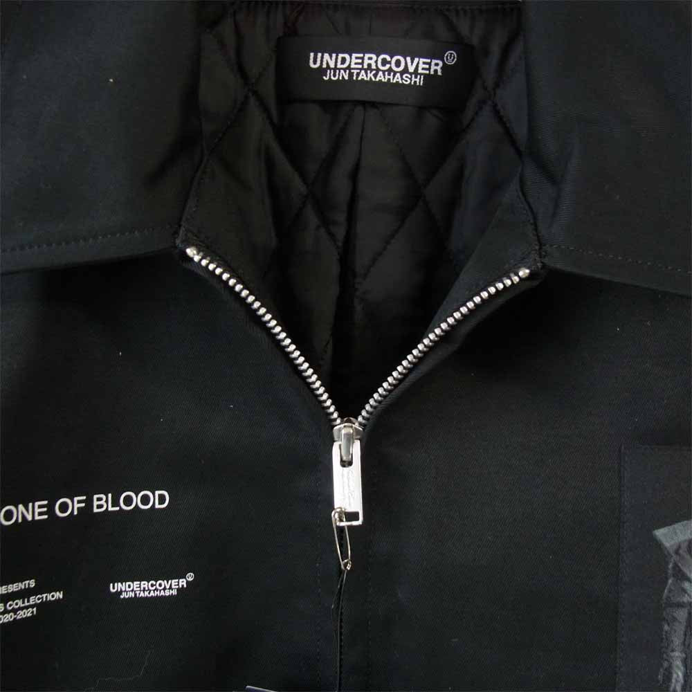 UNDERCOVER アンダーカバー 20AW UCZ4213-1 THRONE OF BLOOD 蜘蛛巣城コラボブルゾン ブラック系 2【極上美品】【中古】