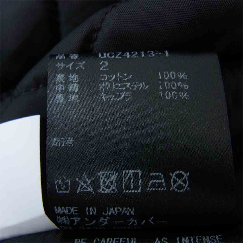 UNDERCOVER アンダーカバー 20AW UCZ4213-1 THRONE OF BLOOD 蜘蛛巣城コラボブルゾン ブラック系 2【極上美品】【中古】