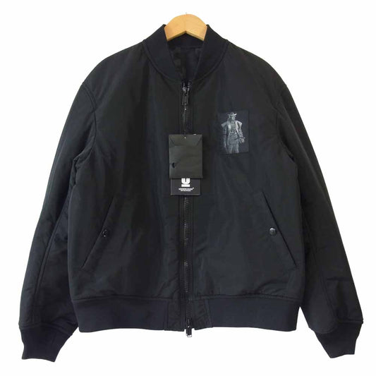 UNDERCOVER アンダーカバー 20AW UCZ4201-4 REVERSIBLE MA-1 蜘蛛巣城コラボリバーシブルMA1 ジャケット ブラック系 1【極上美品】【中古】