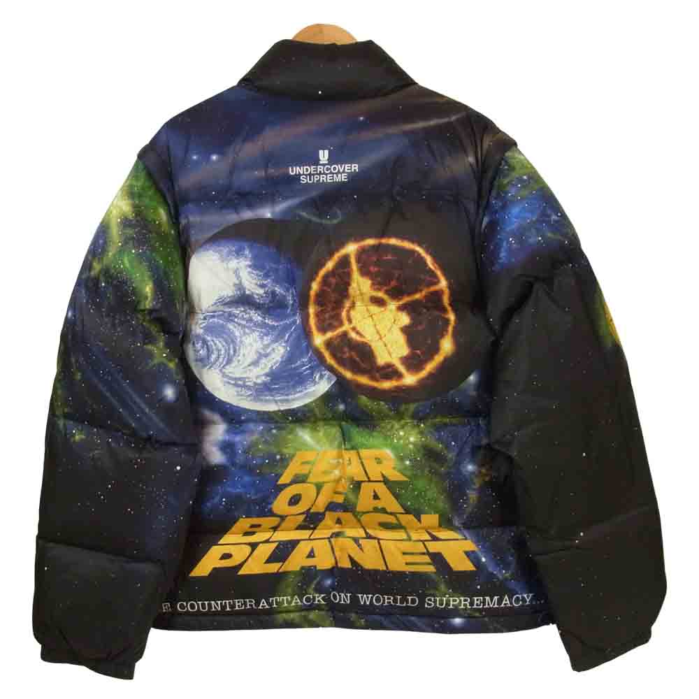 Supreme シュプリーム 18SS SPU4202 アンダーカバー UNDERCOVER Public Enemy Puffy Jacket ダウン ジャケット ブラック系 L【新古品】【未使用】【中古】