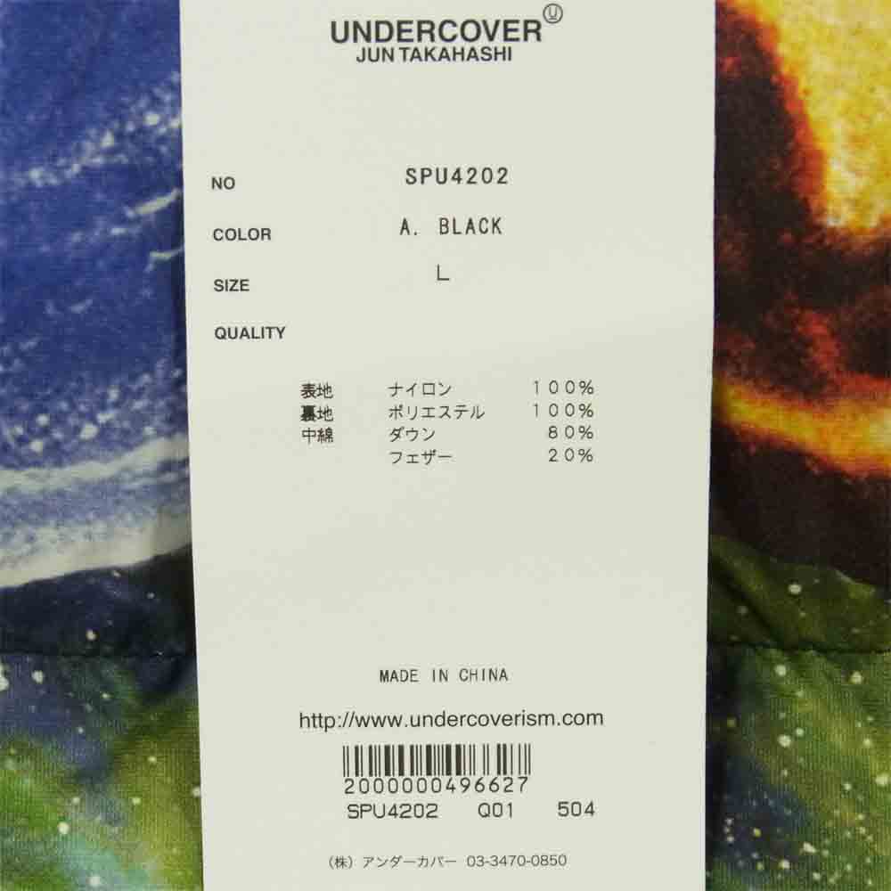 Supreme シュプリーム 18SS SPU4202 アンダーカバー UNDERCOVER Public Enemy Puffy Jacket ダウン ジャケット ブラック系 L【新古品】【未使用】【中古】