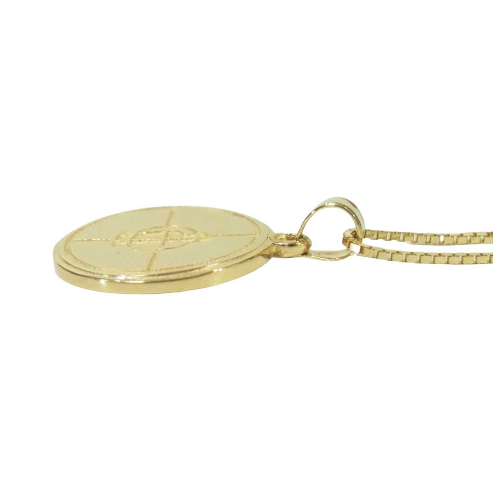 Supreme シュプリーム 18SS アンダーカバー UNDERCOVER Public Enemy 14K Gold Pendant パブリックエネミー 金 ペンダント ネックレス ゴールド系【中古】