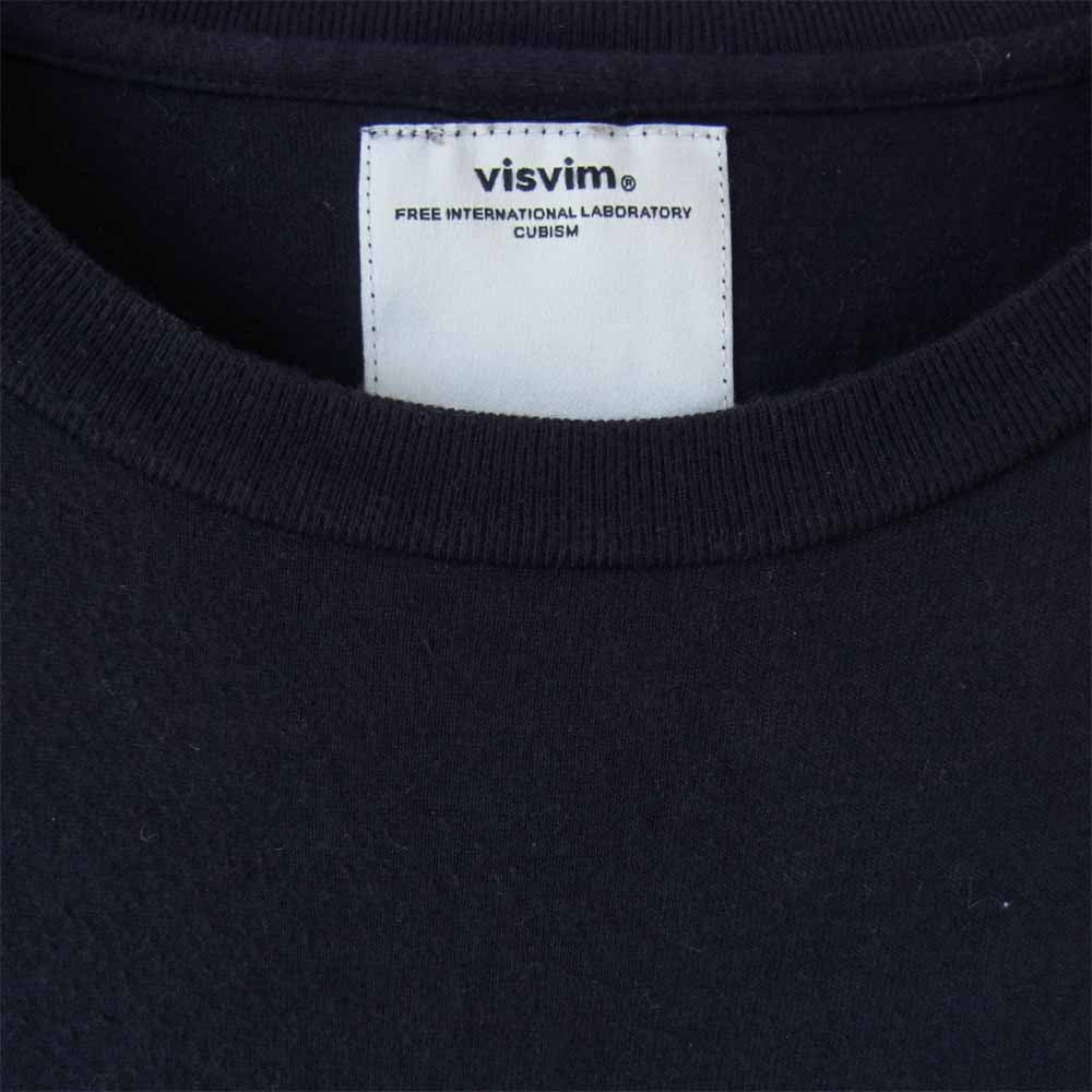 VISVIM ビズビム 0112105010065 CURTA TEE S/S カットソー ネイビー系【中古】
