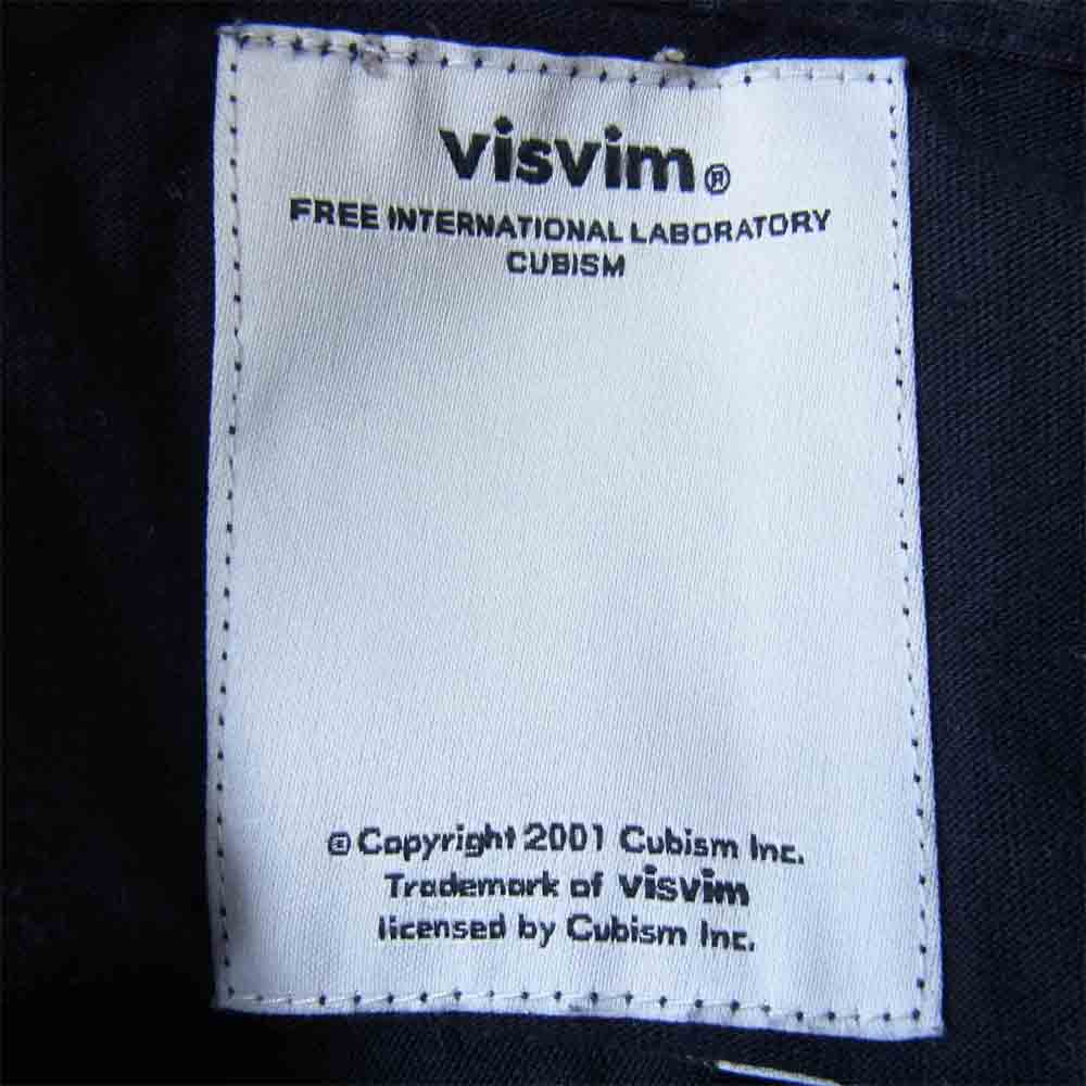 VISVIM ビズビム 0112105010065 CURTA TEE S/S カットソー ネイビー系【中古】