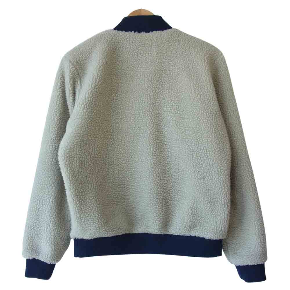 patagonia パタゴニア 22830 Retro-X Bomber Jacket レトロX ボマー ジャケット ベージュ×ネイビー S【中古】