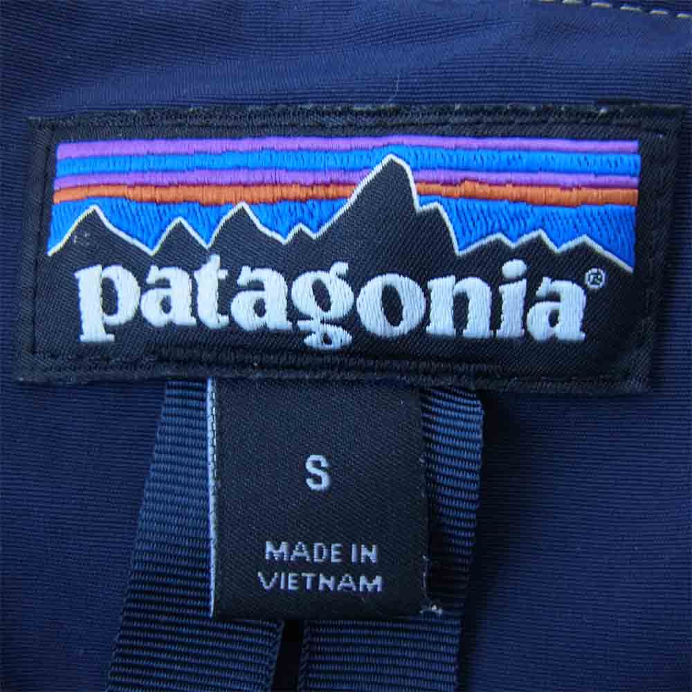 patagonia パタゴニア 22830 Retro-X Bomber Jacket レトロX ボマー ジャケット ベージュ×ネイビー S【中古】