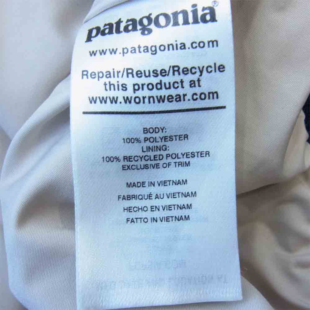 patagonia パタゴニア 22830 Retro-X Bomber Jacket レトロX ボマー ジャケット ベージュ×ネイビー S【中古】