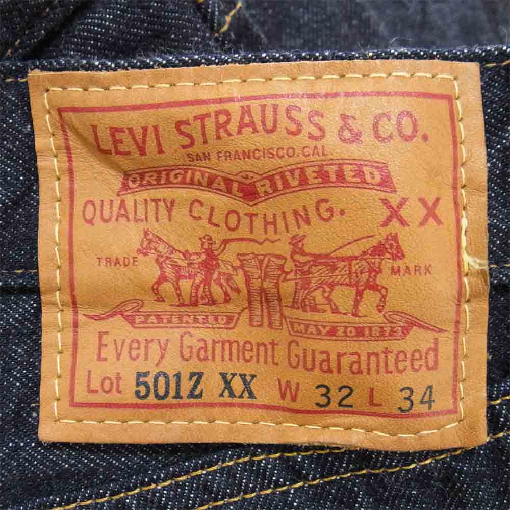 Levi's リーバイス 50154-0090 LVC 501ZXX 1954 MODEL RIGID 54年モデル復刻 デニムパンツ インディゴブルー系 32【美品】【中古】