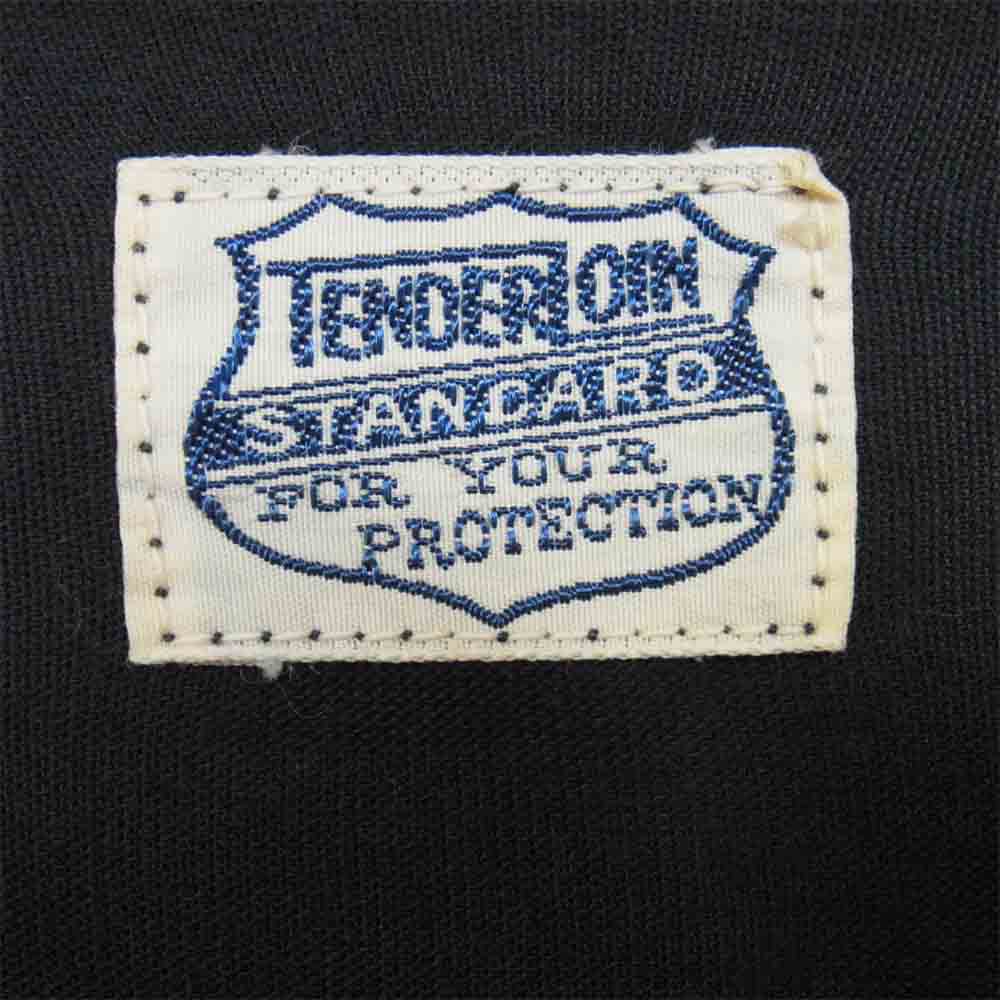 TENDERLOIN テンダーロイン T-NFL 3/4 フットボール 7分袖 Tシャツ 日本製 プリント ブラック系 M【中古】