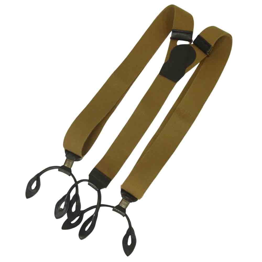 TENDERLOIN テンダーロイン × ポーター PORTER T-BRACE Suspenders サスペンダー カーキ系【中古】