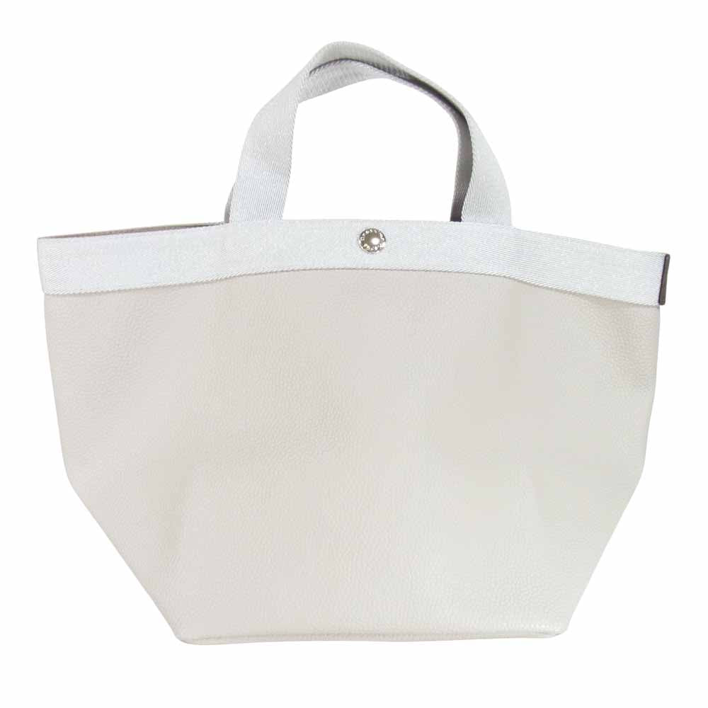 Herve Chapelier エルベ・シャプリエ 707GP リュクス 舟型トートバッグ トート バッグ マスティックシルバー【美品】【中古】