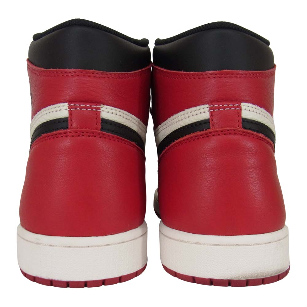 NIKE ナイキ 555088-610 AIR JORDAN 1 RETRO HIGH OG エア ジョーダン 1 レトロ ハイ スニーカー レッド系 31cm【美品】【中古】