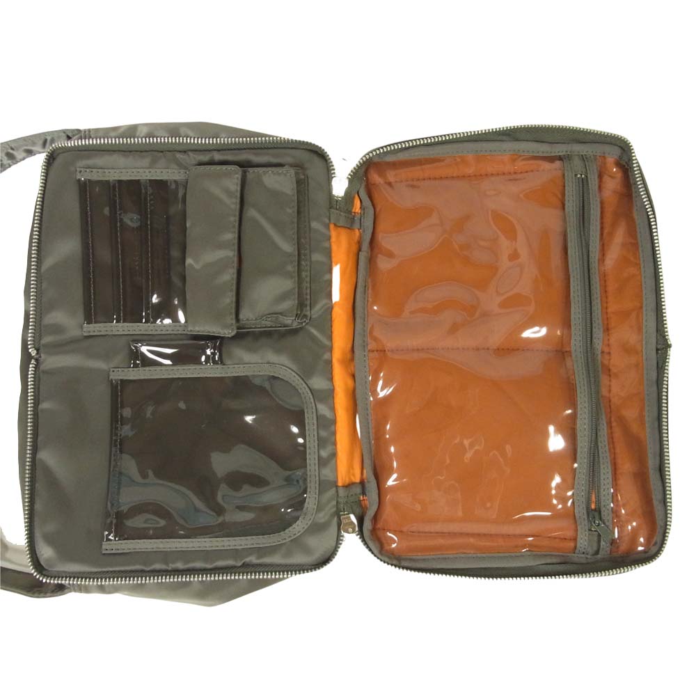PORTER ポーター 622-08810 Tanker Shoulder Bag L タンカー ショルダーバッグ 日本製 グレー系【美品】【中古】