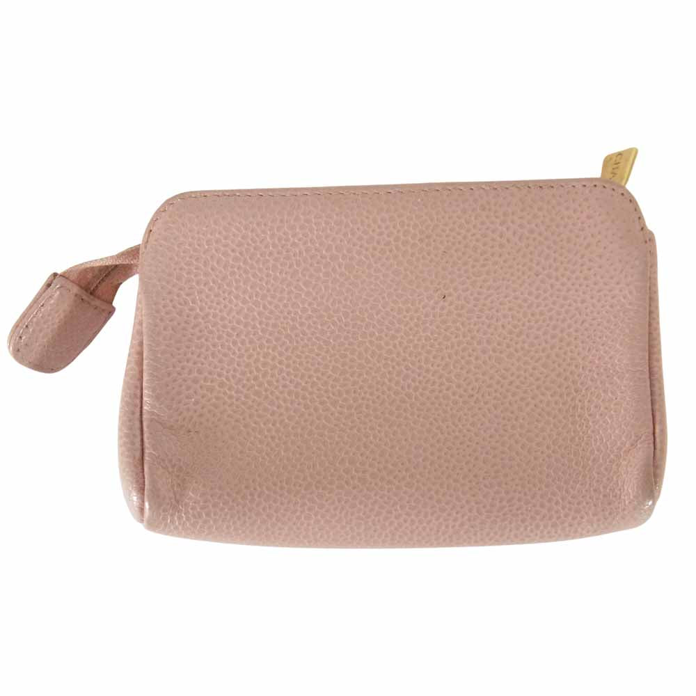 CHANEL シャネル ココマーク ポーチ ピンク系【中古】