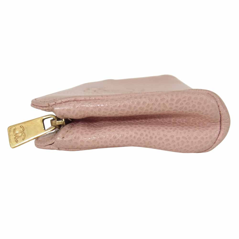 CHANEL シャネル ココマーク ポーチ ピンク系【中古】