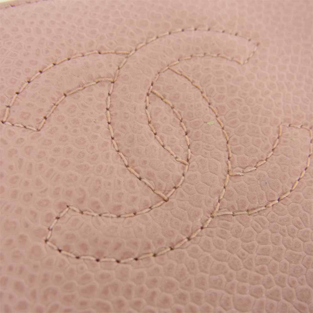 CHANEL シャネル ココマーク ポーチ ピンク系【中古】