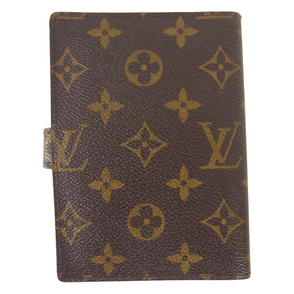 LOUIS VUITTON ルイ・ヴィトン R20005 モノグラム アジェンダPM 手帳カバー ブラウン系【中古】