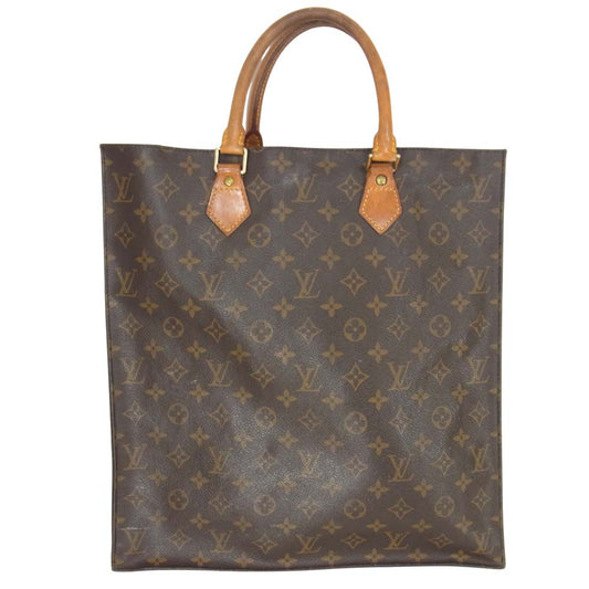 LOUIS VUITTON ルイ・ヴィトン M51140 モノグラム サック プラ バッグ ブラウン系【中古】