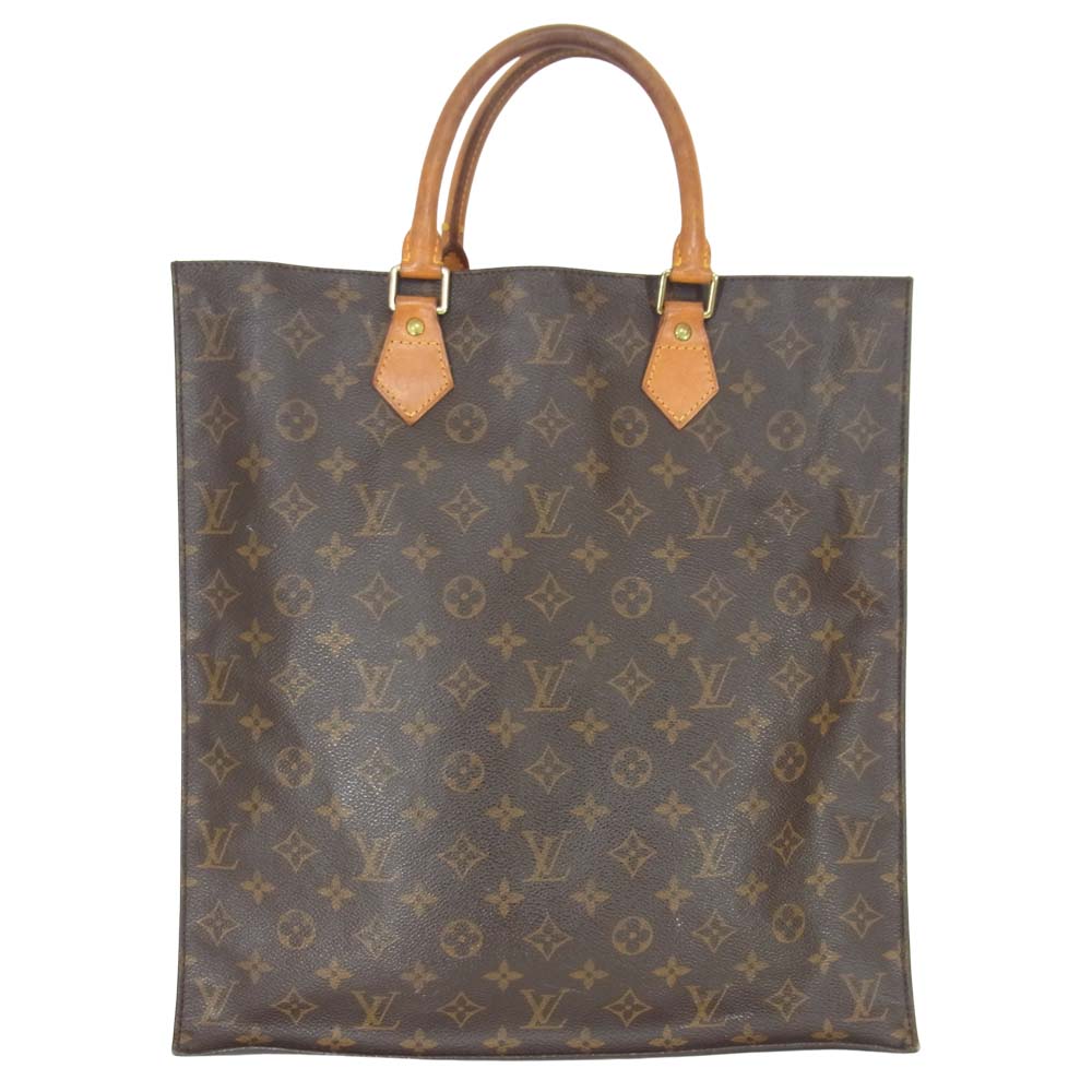 LOUIS VUITTON ルイ・ヴィトン M51140 モノグラム サック プラ バッグ ブラウン系【中古】