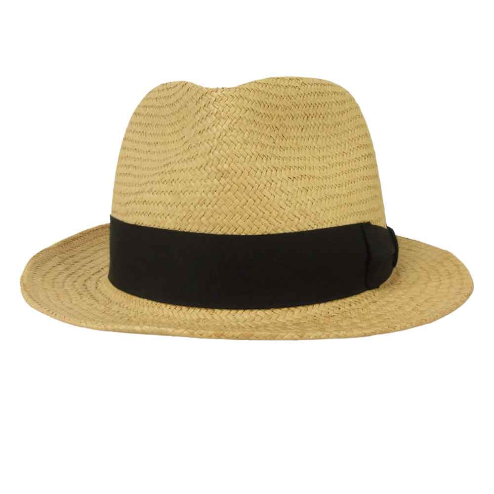 WACKO MARIA ワコマリア 東京HAT ROCKERS 天然草ハット 中折れハット 帽子 日本製 ライトブラウン系 L【中古】