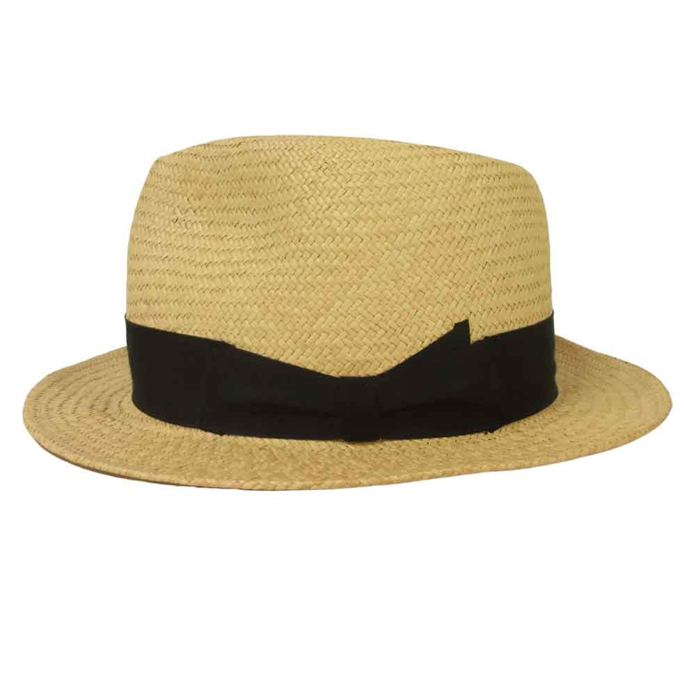 WACKO MARIA ワコマリア 東京HAT ROCKERS 天然草ハット 中折れハット 帽子 日本製 ライトブラウン系 L【中古】