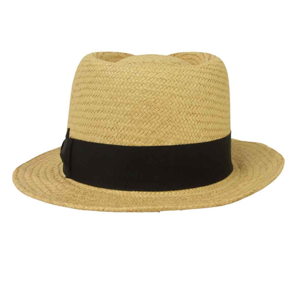 WACKO MARIA ワコマリア 東京HAT ROCKERS 天然草ハット 中折れハット 帽子 日本製 ライトブラウン系 L【中古】
