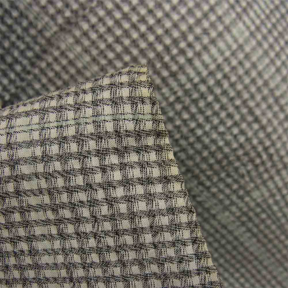 Aquascutum アクアスキュータム 100AB7 シングル スーツ シルク ジャケット グレー系 サイズ表記無【中古】