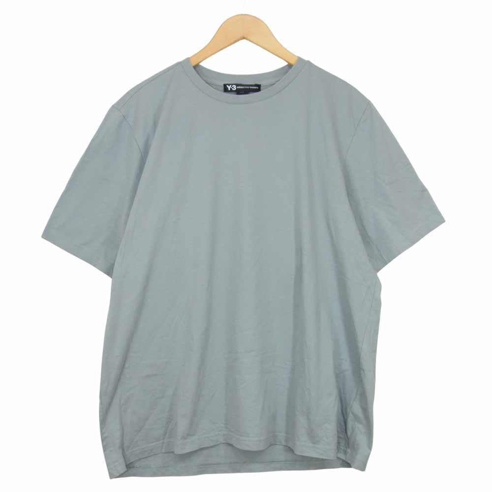 Yohji Yamamoto ヨウジヤマモト 19SS EH5757 Y-3 Yohji Skull Tee 半袖 クルーネック Tシャツ グレー系 M【中古】