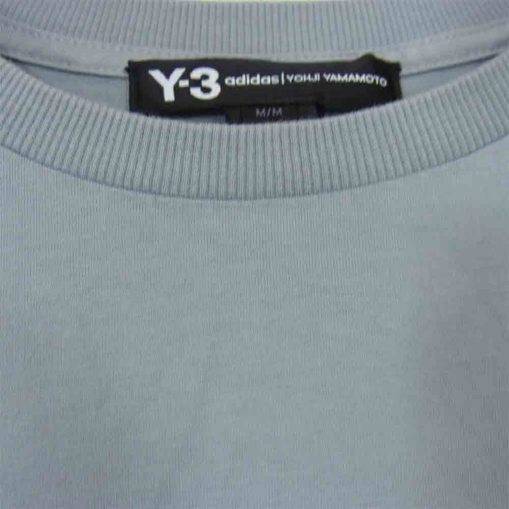 Yohji Yamamoto ヨウジヤマモト 19SS EH5757 Y-3 Yohji Skull Tee 半袖 クルーネック Tシャツ グレー系 M【中古】