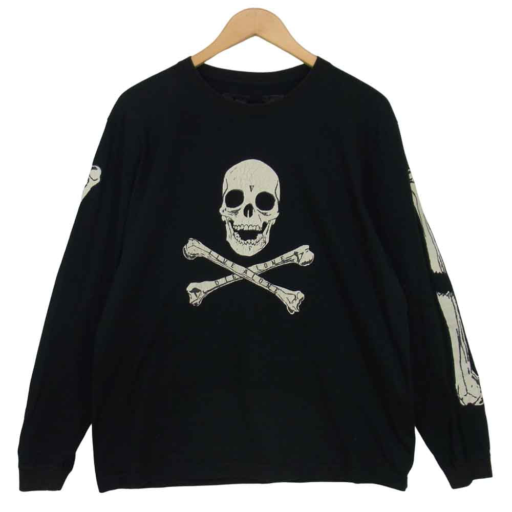 ヴィーロン 18SS Skull & Bone TEE スカル ボーン Tシャツ ブラック系 M【中古】