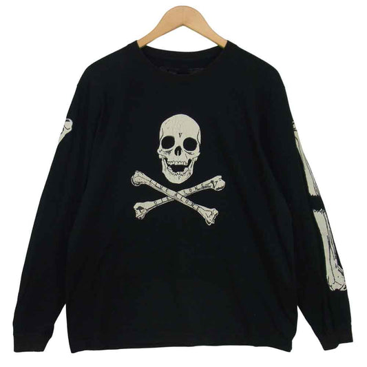ヴィーロン 18SS Skull & Bone TEE スカル ボーン Tシャツ ブラック系 M【中古】