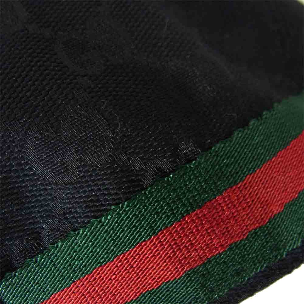 GUCCI グッチ 200035 国内正規品 オリジナル GGキャンバス ベースボール キャップ ブラック系 XL 60【中古】