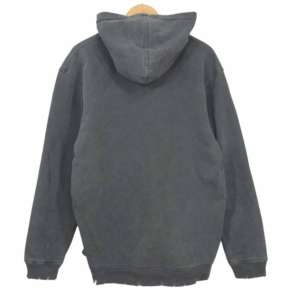 アルケミスト 18SS PERFECT HOODIE KOOL パーフェクトフーディー ダメージ加工 パーカー グレー系 XL【中古】