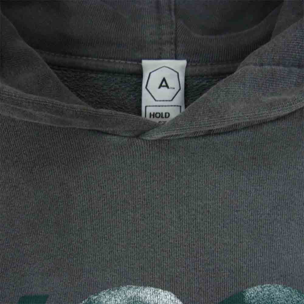 アルケミスト 18SS PERFECT HOODIE KOOL パーフェクトフーディー ダメージ加工 パーカー グレー系 XL【中古】