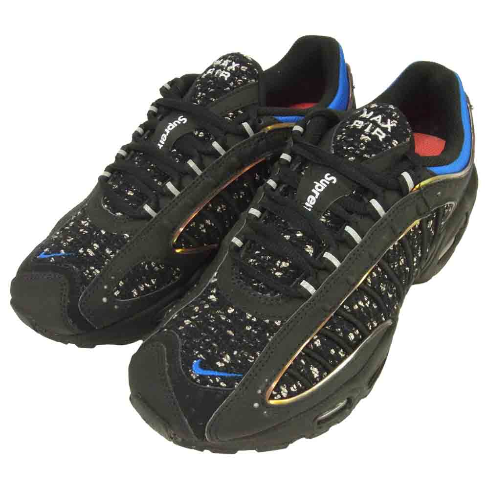 Supreme シュプリーム 19SS AT3854-001 ナイキ NIKE AIR MAX TAILWIND 4/S エア マックス テイルウィンド 4 スニーカー ブラック系 26.5cm【中古】