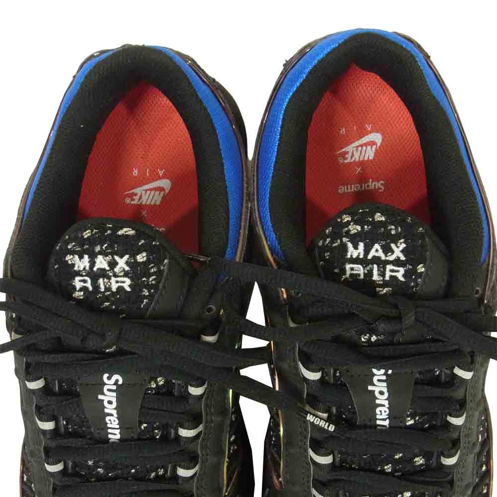 Supreme シュプリーム 19SS AT3854-001 ナイキ NIKE AIR MAX TAILWIND 4/S エア マックス テイルウィンド 4 スニーカー ブラック系 26.5cm【中古】