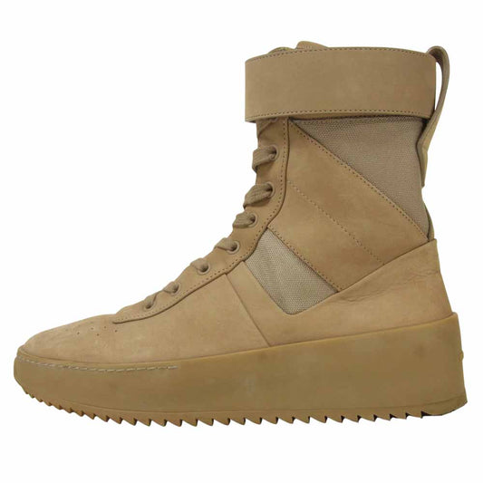 FEAR OF GOD フィアオブゴッド FGTP-MSNU-DB16 MILITARY SNEAKER ミリタリー スニーカー ベージュ系【中古】