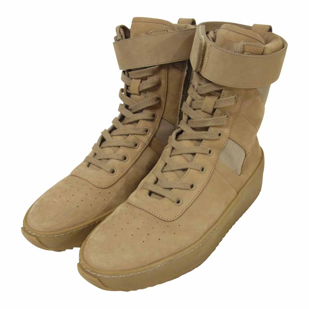 FEAR OF GOD フィアオブゴッド FGTP-MSNU-DB16 MILITARY SNEAKER ミリタリー スニーカー ベージュ系【中古】