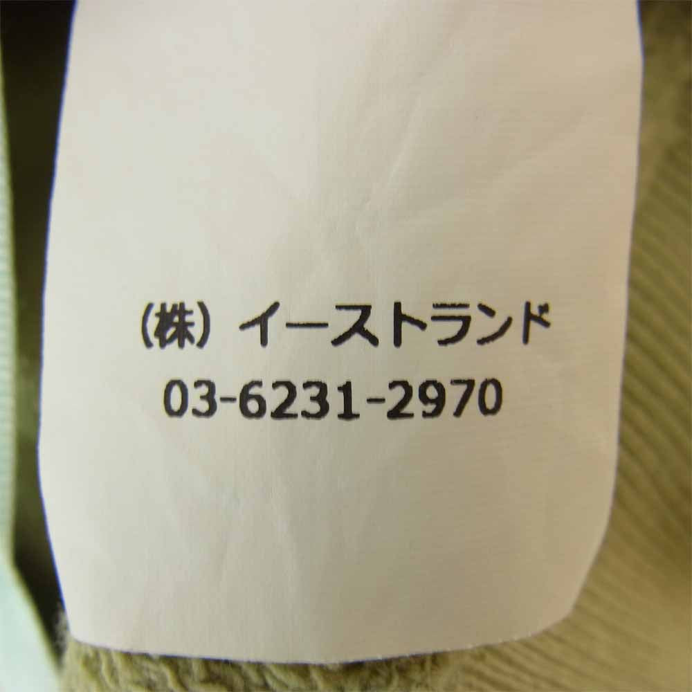 OFF-WHITE オフホワイト 18SS OMBB027S18875050 国内正規品 チャンピオン Champion Hooded Sweatshirt バックアローダメージ加工プルオーバーパーカー ライトグリーン系 M【中古】