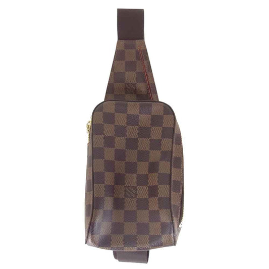 LOUIS VUITTON ルイ・ヴィトン N51994 ダミエ ジェロニモス ボディバッグ ブラウン系【中古】
