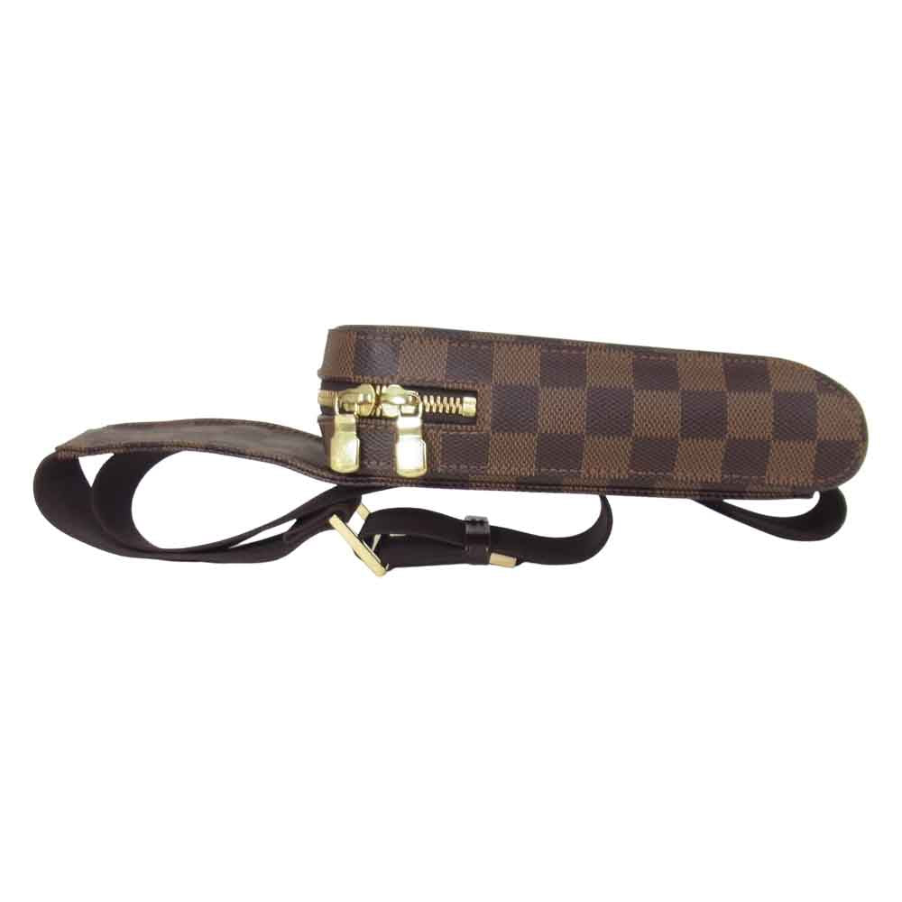 LOUIS VUITTON ルイ・ヴィトン N51994 ダミエ ジェロニモス ボディバッグ ブラウン系【中古】